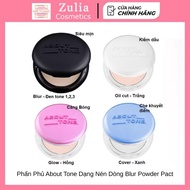[ABOUT TONE] About Tone Blur Powder Pact, Sebum Cut 9g (Company Import)