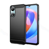 Jingsanc cho Honor x7b vỏ điện thoại sợi carbon sang trọng vỏ nhựa TPU mềm Silicone chống vân tay ch