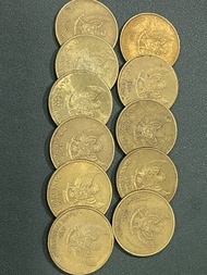 Uang koin 500 melati 1997 asli