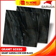 Granit Lantai 60x60 warna hitam motif garuda tile 