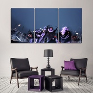 3 Piece Solo Leveling Anime Figure Comic Picture for Home and Room Decoration Canvas Art Cartoon Pai