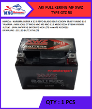 AKI BATTERY FULL KERING XWZ KODE 5S ZX 130 BLITZ ATHLETE