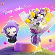 （現貨/預訂）畢業季 畢業花束 謝師小花束 香皂花花束 公仔花束 baby molly