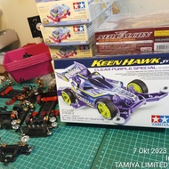 Tamiya Mini 4WD 95399 - Keen Hawk Clear Purple Special