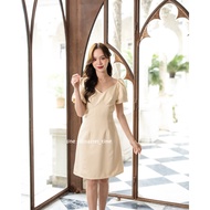 Amber 2in1 Dress : Cream Color [Made by Pastel Time]