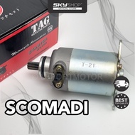 READY STOCK 🔥 SCOMADI TL125 STARTER MOTOR ASSY TL 125 (S)