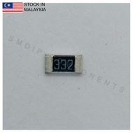 10PCS Taiwan-Grade 3.3k ±5%, 0805 SMD Resistor (332)