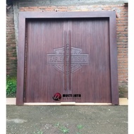 Pintu Kayu Jati Kusen Kayu Jati Pintu Utama Rumah Kupu Tarung 2 Pintu