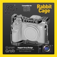 Grc-a7m4 Cage Rig for Sony A7R4 A7M4 A7S3 A7IV Plate CNC Aluminum Metal Camera Alpha A7 Mark 4