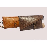 Genuine Leather Women's Sling Bag Genuine Cowhide Women's Sling Bag Leather Sling Bag Genuine Leathe