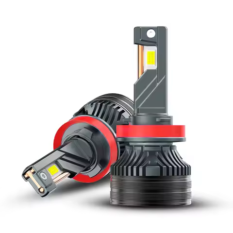 P2MAX KXC 15-Core LED Headlight Bulbs H7 H11 9005 HB3 9006 H8 H1 9012 HIR2 H4 High Low Beam 6000K 43