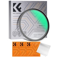 K&F Concept Nano-K 49-82mm White Pro Mist Filter for Portrait and Landscape Photography Cinematic Ef