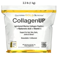 ✅READY STOCK✅ California Gold Nutrition, CollagenUP Collagen UP with Hyaluronic Acid and Vit C, Unfl