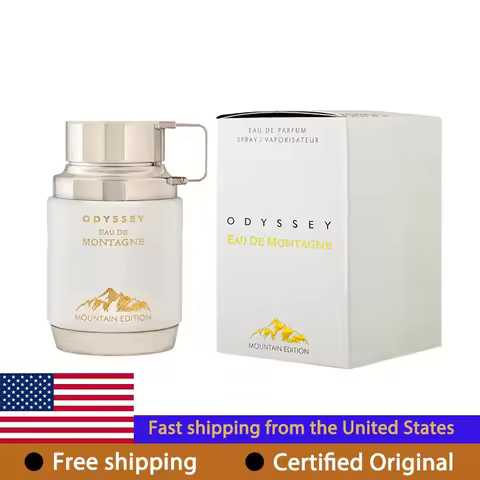 Armaf Odyssey Eau de Montagne Eau de Parfum Spray Unisex 3.4 Oz Original Arab Perfumes Lasting Orien