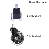 Office Chair Replacement Wheel High Quality Heavy Duty 💢 50mm or 75mm 💢Office Chair Roller Replaceme