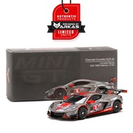 (NOT SEALED FOC PROTECTOR) MINI GT 1/64 #315 CHEVROLET CORVETTE C8.R #3 CORVETTE RACING 2021 IMSA SE