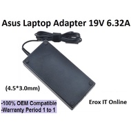 Asus X570Z X560U UX51VZ N75SF N76V N76VZ N73S N551 G501J PA-1121-28 ADP-90YD B 19V 6.32A 4.5*3.0mm 1