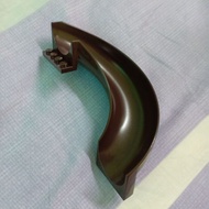 lego slide 6x12x8 dark brown