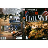PS2 CD DVD History Channel Civil War A Nation Divided