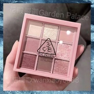 Ready Stock 3ce Jiugongge Nine-Color Eyeshadow Palette overtake Transparent Butter def Taro Puree Du