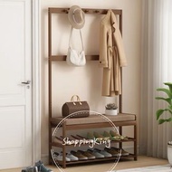 A&1093換鞋凳 掛衣架 入門衣帽架 組合鞋櫃 門廳櫃 玄關櫃 可坐鞋櫃 鞋架 穿鞋凳 門口鞋架 高身鞋架 Shoe Cabinet 全新包送貨