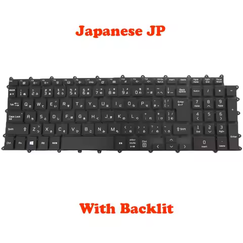Backlit JP Keyboard For LG 17Z90P 17Z90P-G 17Z90P-K 17Z90P-N 17Z90P-G.AA55A3 56G G.AH75A2 76A2 G.AJ5