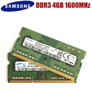 SAMSUNG 4G 1RX8 PC3L 12800S DDR3 4GB 1600Mhz Laptop Memory 4G PC3L 12800S 1600 MHZ Notebook Module S
