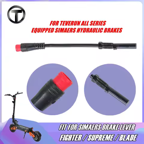 TEVERUN Brake Sensor of SIMAERS Hydraulic Brake Lever for FIGHTER MINI 11 11+ SUPREME ULTRA 7260R BL