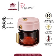 La gourmet Crystalline Air Fryer 4L - Flamingo Pink