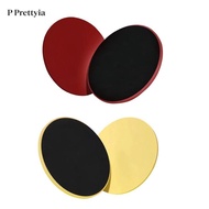 [P Prettyia] 2Pcs Exercise Core Sliders Compact Fitness Sliders for Pilates Yoga Home Gym