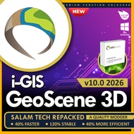 I-GIS GeoScene3D v10.0⚡ LIFETIME PREMIUM ⚡ LIFETIME ACTIVATED ⚡ GOOD SUPPORT