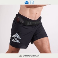 [T8 Run] Men's Men Sherpa Running Shorts