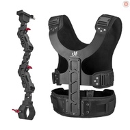 DF DIGITALFOTO THANOS Gimbal Stabilizer Supporting System with Dual-Spring Arm + Load Vest Compatible with DJI Ronin-S/ Zhiyun Crane Series/ Feiyu AK Series/ Mo  [24NEW]