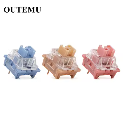 Outemu Milk Tea Switches Mechanical Keyboard Switch Tactile Clicky Linear Milk Peach Tea Custom Gami
