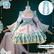 【HX-YAO】Hatsune Miku 16th Anniversary cosplay costumes VOCALOID Anniversary cosplay princess dress