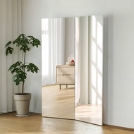 日本霜山 兩面折疊式輕量防碎全身鏡(120x180cm)