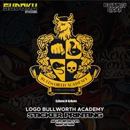 BULLWORTH ACADEMY GAME BULLY LOGO PRINTING STICKERS COOL AESTHETIC