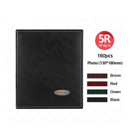 5R 7inch photo album 160 sheets storage album retro photo album leather album