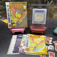 📦《ポケットモンスター金》Pokémon Gold Version（日版) Gameboy Color Game Pokemon Gold 寵物小精靈金版 鳳凰版 寶可夢Gameboy遊戲Game B