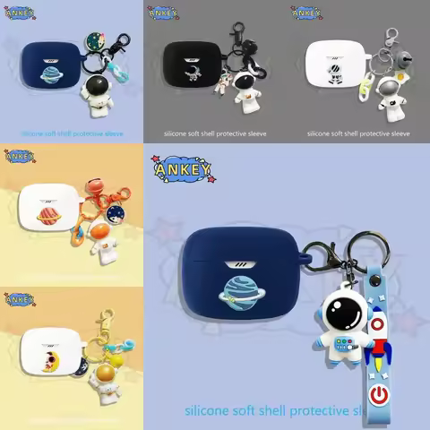 Case for Edifier TWS1 Pro 2 W220T Earphone Silicone Case Astronaut Earbuds Soft Protective Headphone