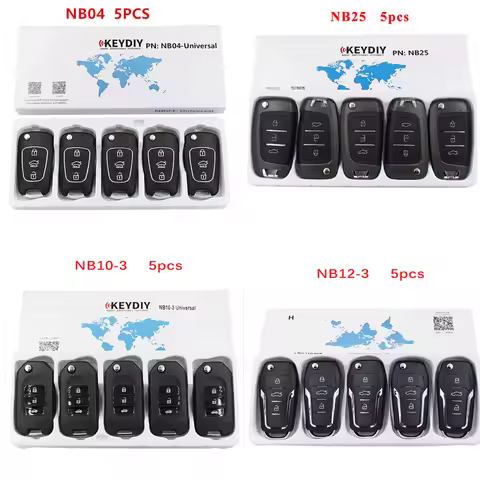 5pcs KEYDIY NB Series Multi-functional Remote NB10 NB11 NB12 NB15 NB21 NB25 NB28 NB29 NB30 for KD900