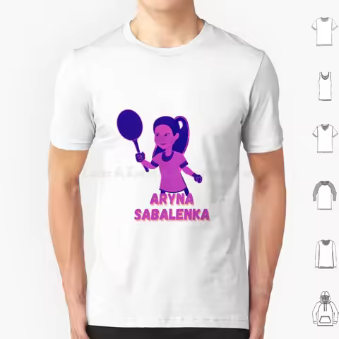 Aryna Sabalenka T Shirt Big Size 100% Cotton Tennis Pro Tennispro Women Tennis Aryna Aryna Sabalenka