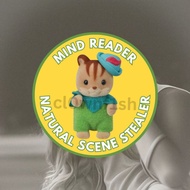 SYLVANIAN FAMILIES Peter - Mind Reader, Natural Scene Stealer Taylor Swift Sylvanian Family Sticker (The Tortured Poets Department)