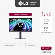 [New] [Online Exclusive] LG 25G550B-B 24.5" UltraGear™ IPS Display Monitor | 300Hz Refresh Rate | 1 