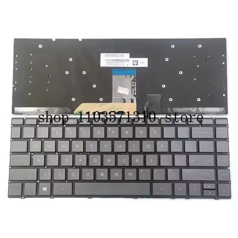 New For HP Spectre x360 15-BL012DX 15-BL062NR 15-BL075NR 15-BL108CA 15-BL112DX 15-BL152NR Laptop Key