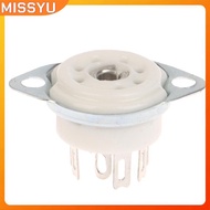 MISSYU 1PCS 6AQ5 EAA91 6J1 6J2 6X4 6Z4 Tube Soet Gold-plated Soet For 7Pin B7G Vaccum Tube Amplifier