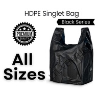⚫BLACK ABC Singlet Thick/High Quality Plastic Bag/TShirt 9X13(10)/12X13(20)/15X16(30)/17X19(40)/18X2