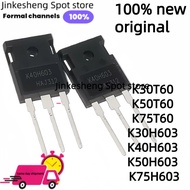 5PCS K30T60 K50T60 K75T60 K30H603 K40H603 K50H603 K75H603 TO-247 Field Effect Transistor