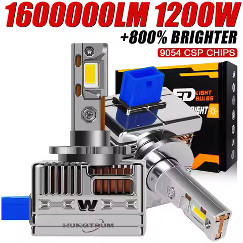 D1S D3S LED Car Headlights Bulbs Canbus D2S D4S D8S Led HID Kit D1R D2R D3R Auto Lamps Turbo LED 120