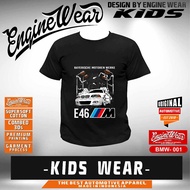 BMW e46 children's t-shirt bimmer m3 e30 e34 e36 e38 e90 series 7 automotive car automotive t-shirt 